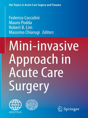 cover image of Mini-Invasive Approach in Acute Care Surgery